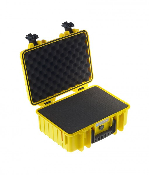 B&W 4000/Y/SI Type 4000 Yellow Outdoor Waterproof Case