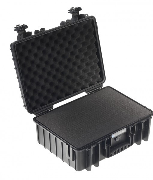 B&W 5000/B/SI Type 5000 Black Outdoor Waterproof Case