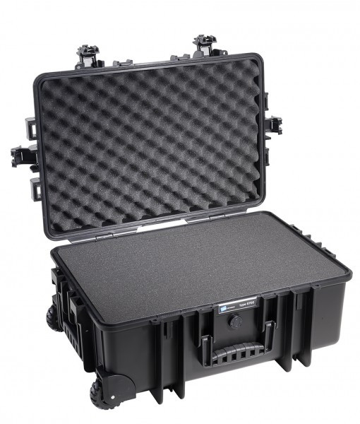 B&W 6700/B/SI Type 6700 Black Outdoor Waterproof Case