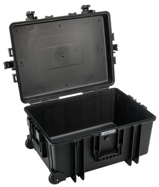 B&W 6800/B Type 6800 Black Outdoor Waterproof Case