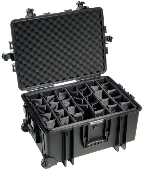 B&W 6800/B/RPD Type 6800 Black Outdoor Waterproof Case
