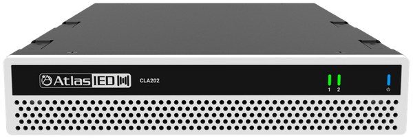 Atlas CLA202 200-Watt Two Channel Multi Impedance Power Share Amplifier