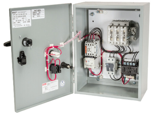 Sprecher & Schuh CAT7-37-480-D1FB-JU62C7 Through-the-door Operator Combination Starter