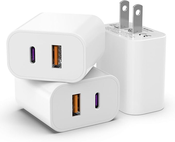 SES 3 Pack USB Charger Block