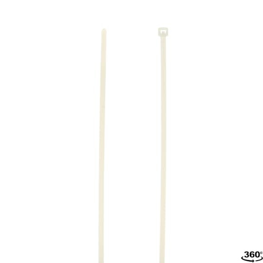 Thomas & Betts L-14-40-9-C Natural Cable Ties, 100 Pack