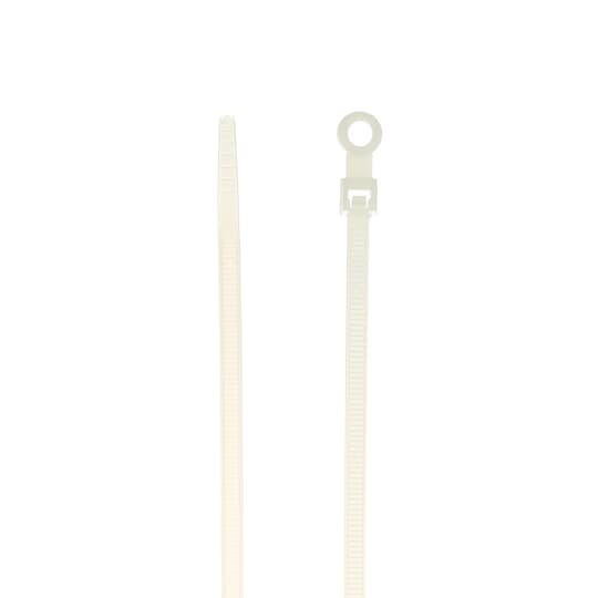 Thomas & Betts L-7-50MH-9-C Natural Cable Ties, 100 Pack