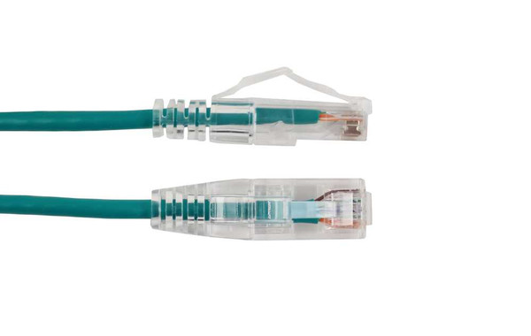 Vertical Cable 077-2039/3GR 3Ft. Green Cat6A Slim Patch Cord