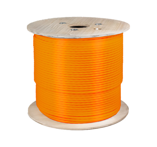Vertical Cable 064-689/A/OR Cat6A Riser UTP 1000Ft Black Wooden Spool