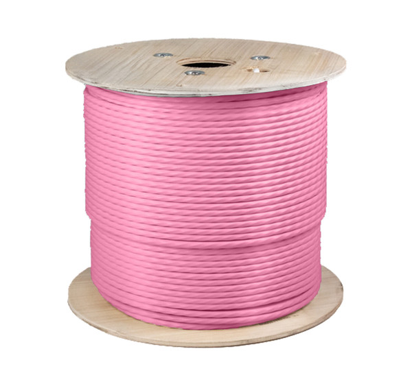 Vertical Cable 064-690/A/PK Cat6A Riser UTP 1000Ft Black Wooden Spool