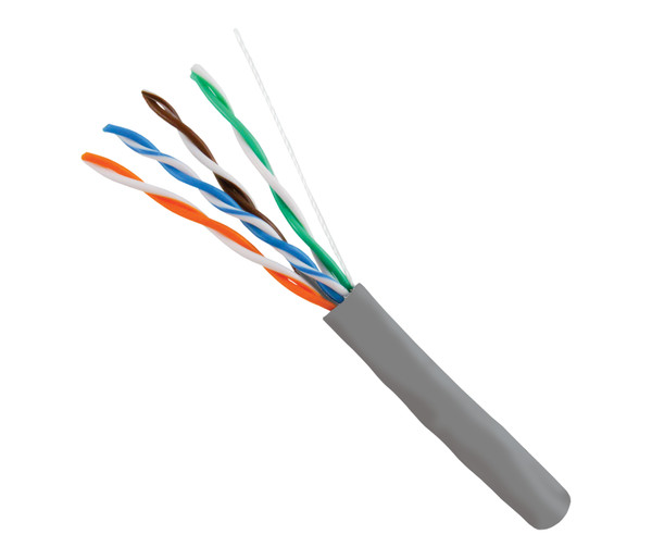 Vertical Cable 059-484/CMX/GY 1000Ft Gray Cat5E Outdoor Cable