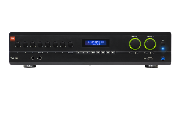 JBL VMA260 Commercial Series 60W Bluetooth-Enabled Mixer/Amplifier