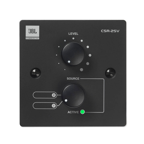 JBL CSR-2SV-BLK Wall-Mounted Remote Control