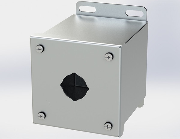 Saginaw SCE-1PBXSS Stainless Steel Pushbutton Enclosure