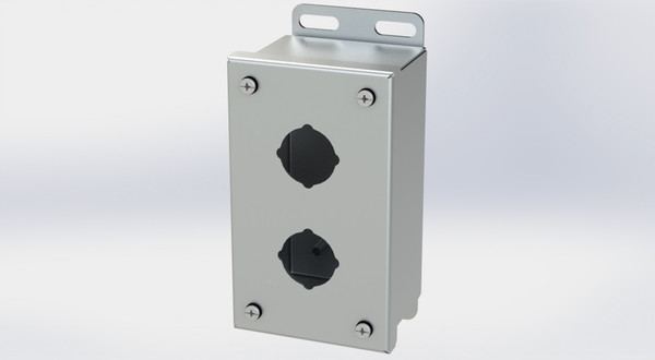 Saginaw SCE-2PBSS6 Stainless Steel Pushbutton Enclosure