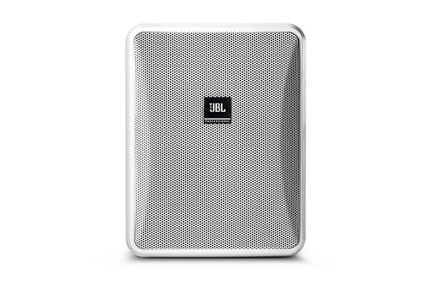 JBL CONTROL 25-1L-WH Compact 8-Ohm Indoor/Outdoor Background/Foreground Speaker