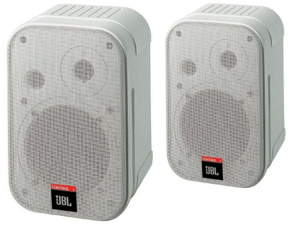 JBL C1PRO-WH Two-Way Professional Compact Loudspeaker System