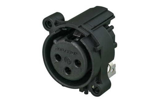 Neutrik NC3FAAH1-0 3 Pole Female XLR Receptacle