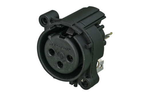 Neutrik NC3FAAV1-0 3 Pole Female XLR Receptacle