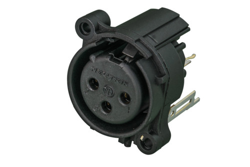 Neutrik NC3FAAV2-0 3 Pole Female XLR Receptacle