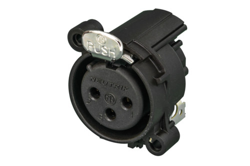 Neutrik NC3FAH1 3 Pole Female XLR Receptacle