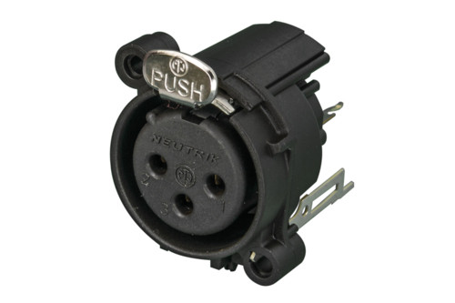 Neutrik NC3FAV2 3 Pole Female XLR Receptacle