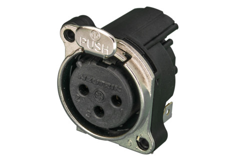 Neutrik NC3FBH2 3 Pole Female XLR Receptacle