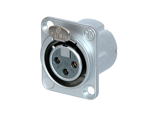 Neutrik NC3FD-LX-HE 3 Pole Female Receptacle