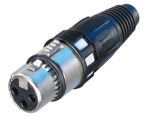 Neutrik NC3FXCC 3 Pole Female Cable Connector