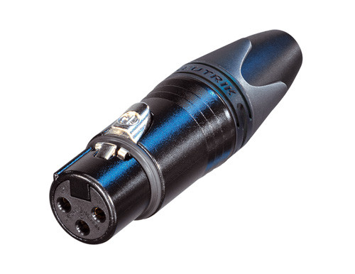 Neutrik NC3FXX-HA-BAG 3 Pole Female Cable Connector