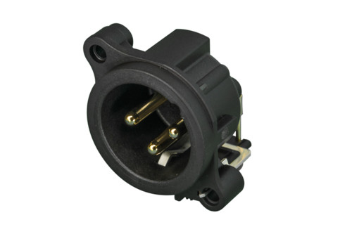 Neutrik NC3MAH 3 Pole Male XLR Receptacle