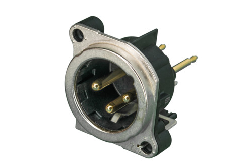 Neutrik NC3MBV 3 Pole Male XLR Receptacle