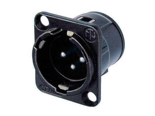 Neutrik NC3MD-V-BAG 3 Pole Male Receptacle