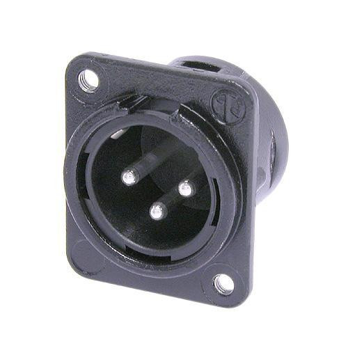 Neutrik NC3MDM3LBAG-1 3 Pole Male Receptacle