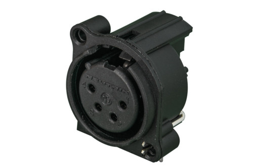 Neutrik NC4FAH-0 4 Pole Female XLR Receptacle