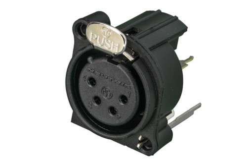 Neutrik NC4FAV 4 Pole Female XLR Receptacle