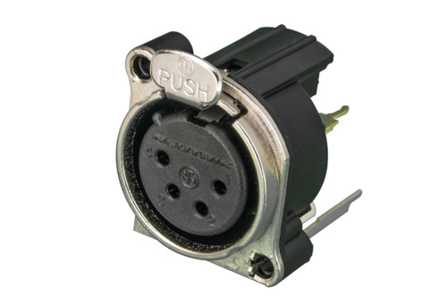 Neutrik NC4FBV 4 Pole Female XLR Receptacle