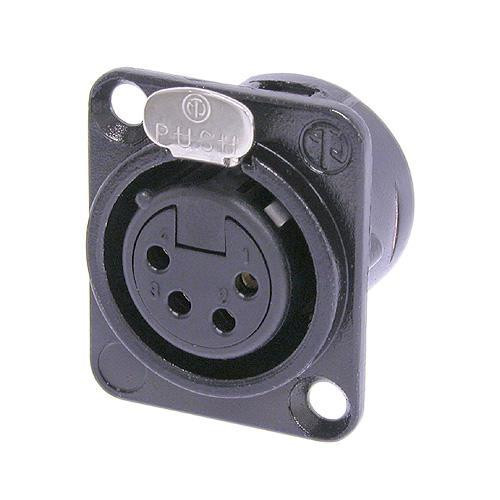 Neutrik NC4FD-L-B-1 4 Pole Female Receptacle