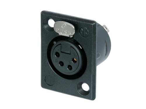 Neutrik NC4FP-BAG-1 4 Pole Female Receptacle