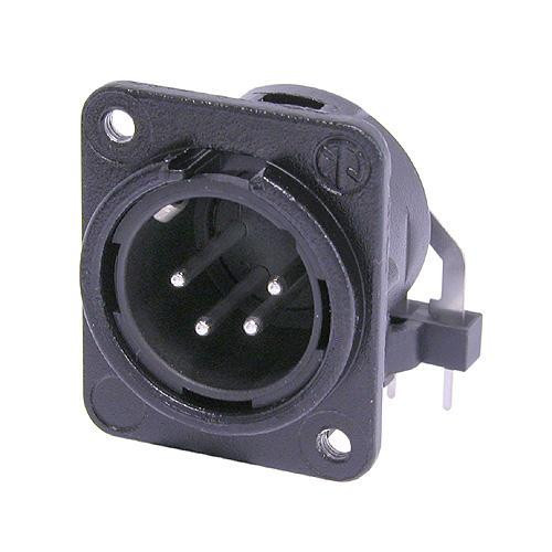 Neutrik NC4MDM3-H-BAG 4 Pole Male Receptacle