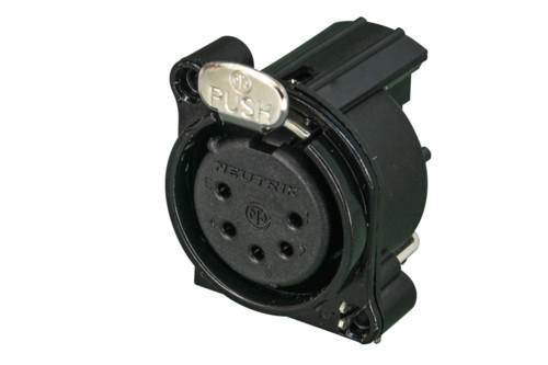 Neutrik NC5FBH-B 5 Pole Female XLR Receptacle