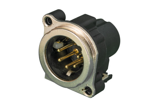 Neutrik NC5MBV-SW 5 Pole Male XLR Receptacle