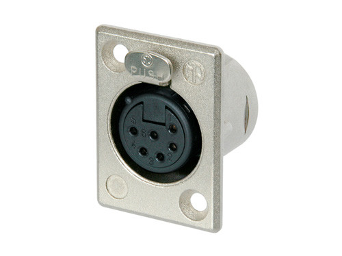 Neutrik NC6FSP-1 6 Pole Female Receptacle