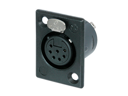 Neutrik NC7FP-B-1 7 Pole Female Receptacle