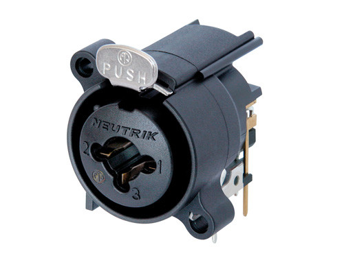 Neutrik NCJ6FA-H 3 Pole XLR Female Receptacle