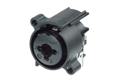 Neutrik NCJ6FA-H-0 3 Pole XLR Female Receptacle