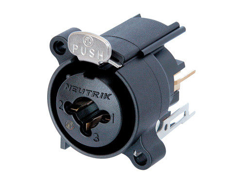 Neutrik NCJ6FA-V 3 Pole XLR Female Receptacle