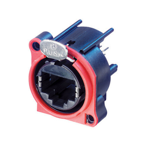 Neutrik NE8FAV Vertical PCB Mount RJ45 Receptacle