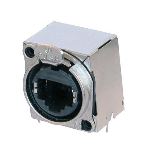 Neutrik NE8FBH-S Horizontal PCB Mount RJ45 Receptacle