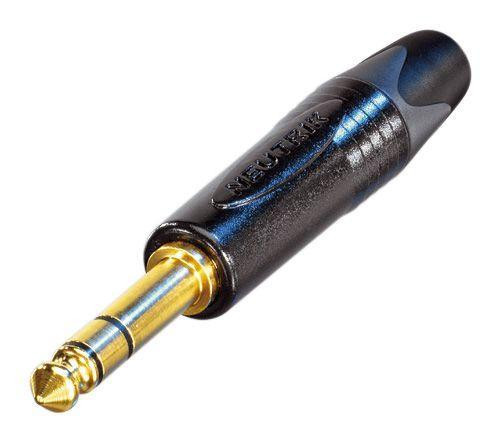 Neutrik NP3X-B 3 Pole 1/4" Professional Phone Plug