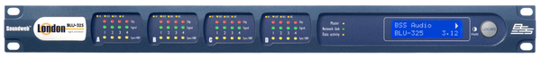 BSS BLU-325 I/O Expander with Digital Audio Bus and AVB